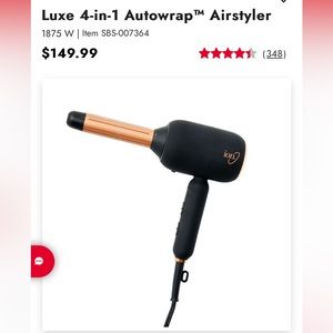 ion LUXE 4-in-1 Airstyler Hair Dryer and Styler